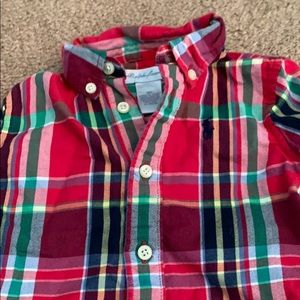 Ralph Lauren gently used button down shirt